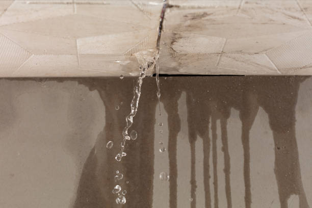 Professional Burst Pipe Cleanup technician working in Pratt, KS